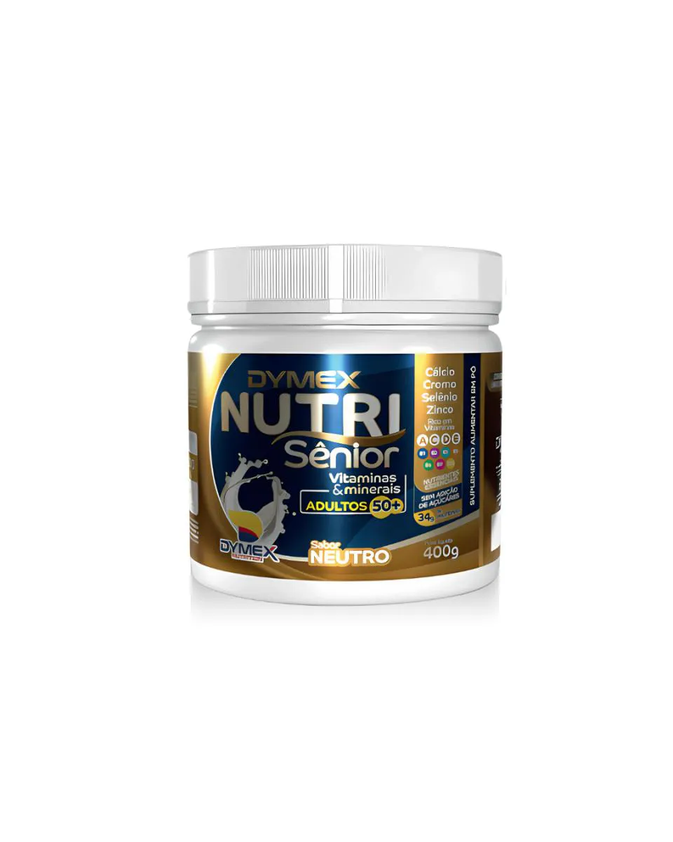 NUTRI SêNIOR 50+ SUPLEMENTO ALIMENTAR 400G DYMEX