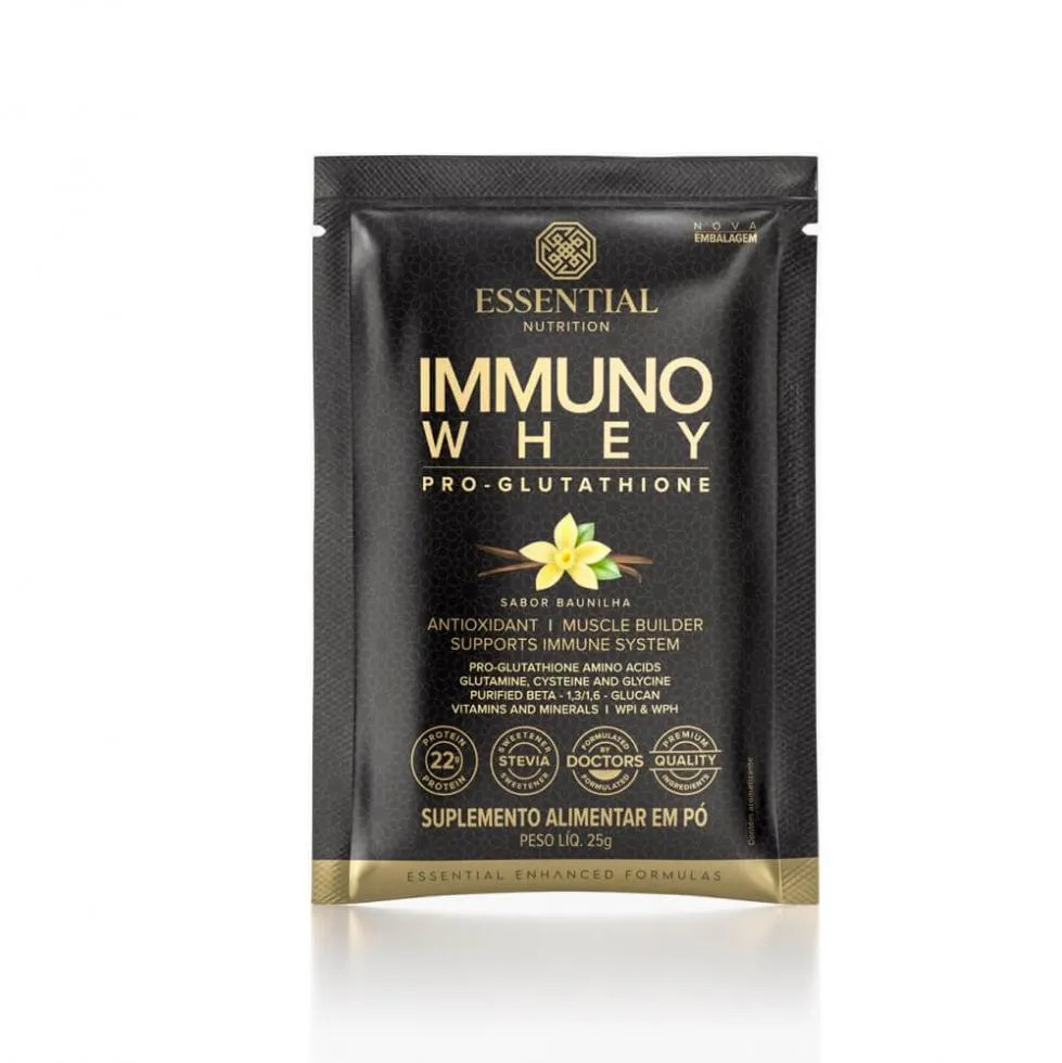 IMMUNO WHEY PRO GLUTATHIONE SACHê (25G) - SABOR: BAUNILHA (25G)