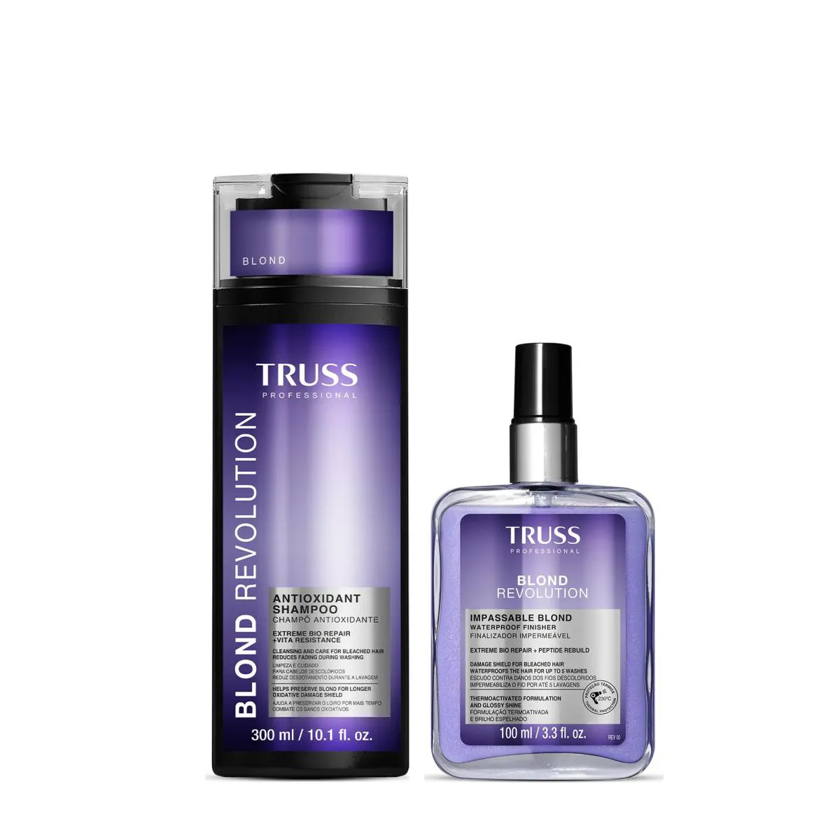 TRUSS BLOND REVOLUTION KIT SHAMPOO E FINALIZADOR