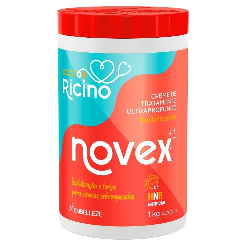 CREME DE TRATAMENTO NOVEX ÓLEO RíCINO 1KG