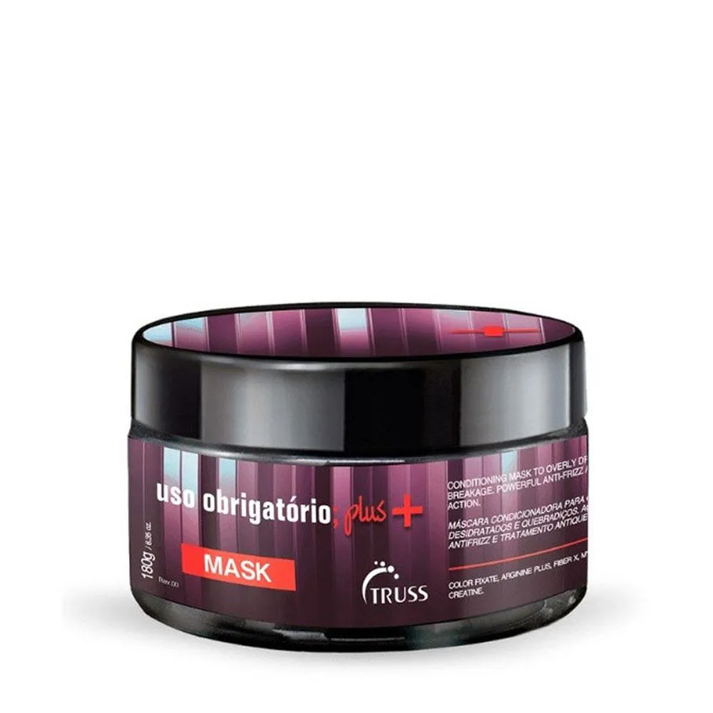TRUSS USO OBRIGATóRIO PLUS MáSCARA 180G