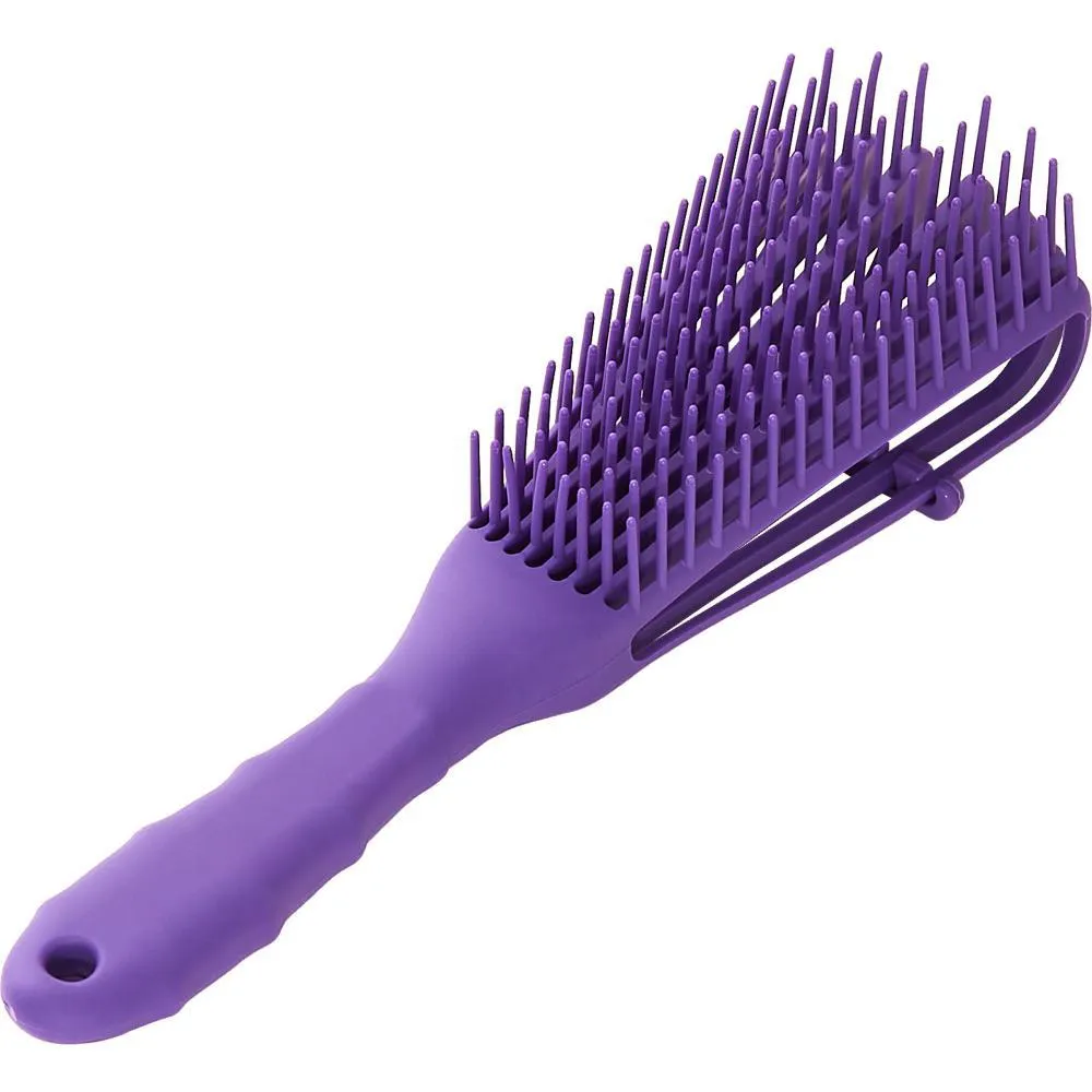 ESCOVA POLVO PARA CABELO CACHEADO ROXA PROFISSIONAL BELEZA