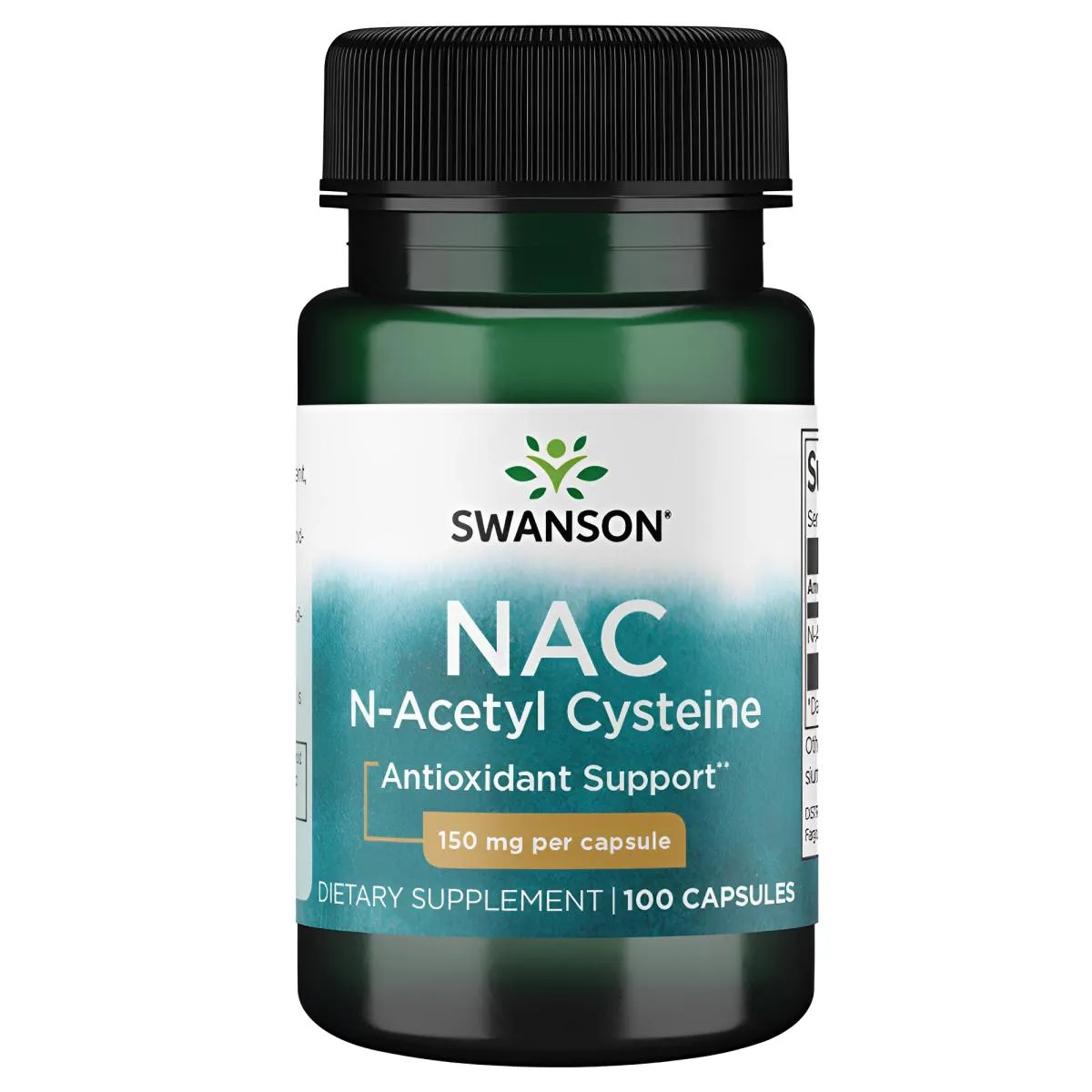 NAC N-ACETIL CISTEíNA 150MG SWANSON 100 CáPSULAS IMPORTADO