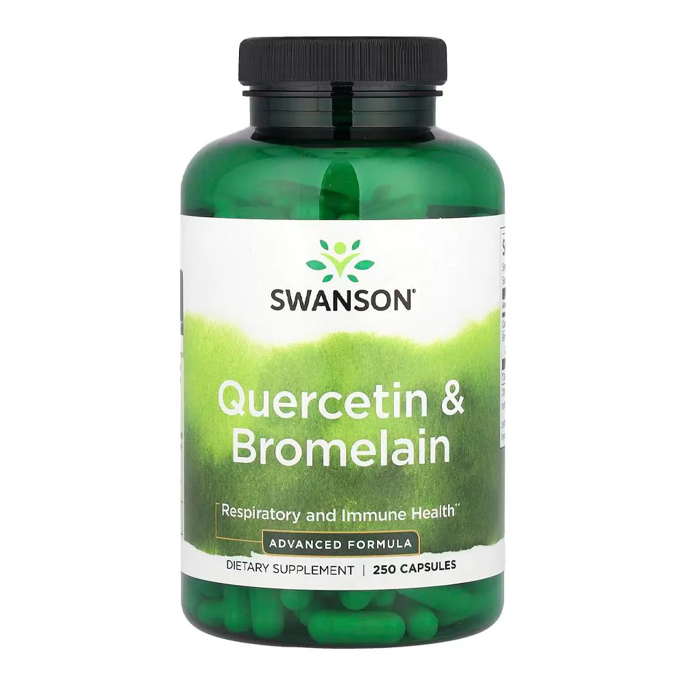 Q.UERCETINA E BROMELAíNA SWANSON 250 CAPSULAS IMPORTADO