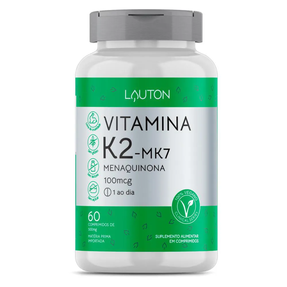 VITAMINA K2-MK7 100MCG LAUTON 60 COMPRIMIDOS