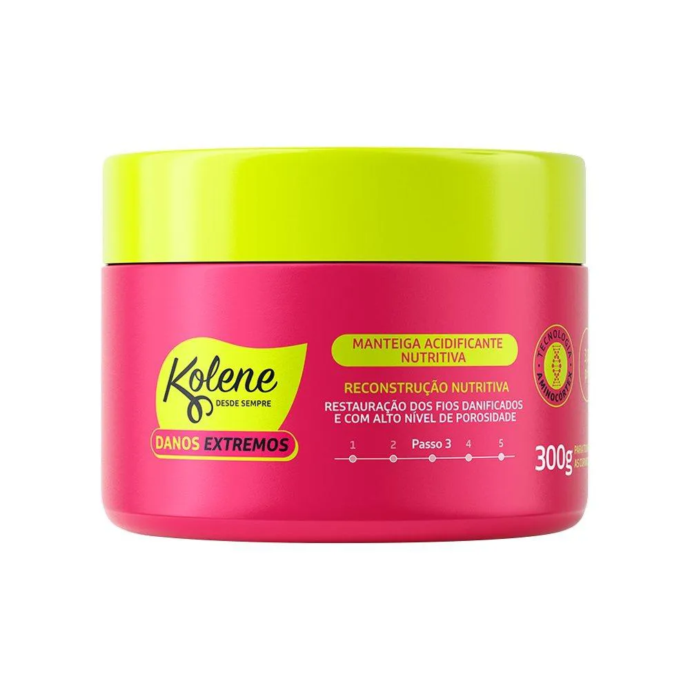 CONDICIONADOR KOLENE MANTEIGA CAPILAR DANOS EXTREMOS 300G