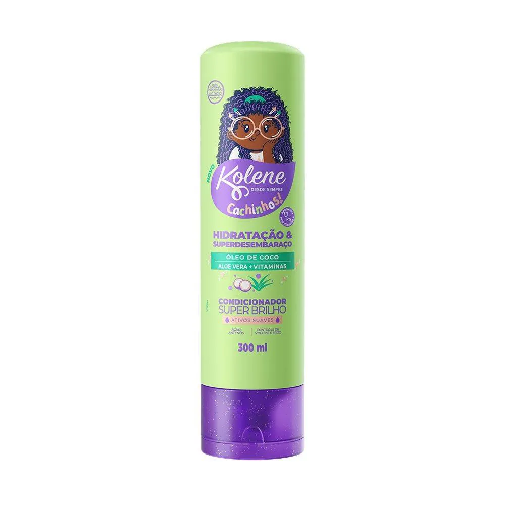 CONDICIONADOR KOLENE SUPER BRILHO CACHINHOS 300ML