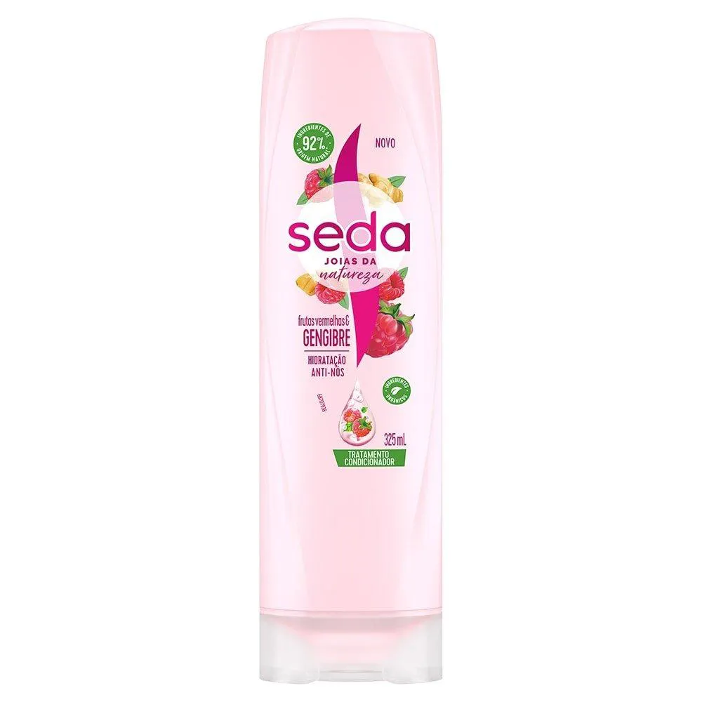CONDICIONADOR SEDA HIDRATAçãO ANTI-NóS 325ML