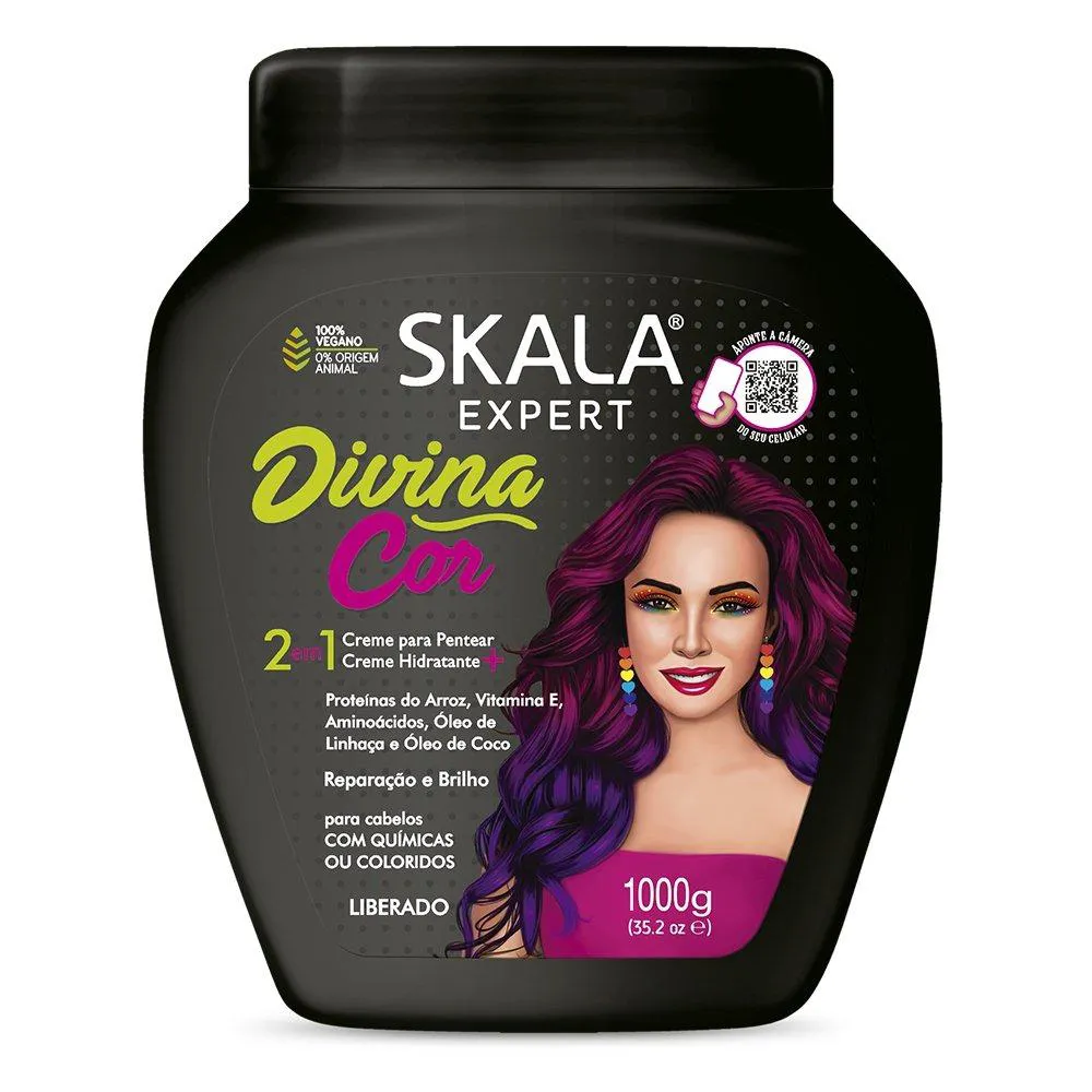 CREME DE TRATAMENTO SKALA DIVINA COR 1KG
