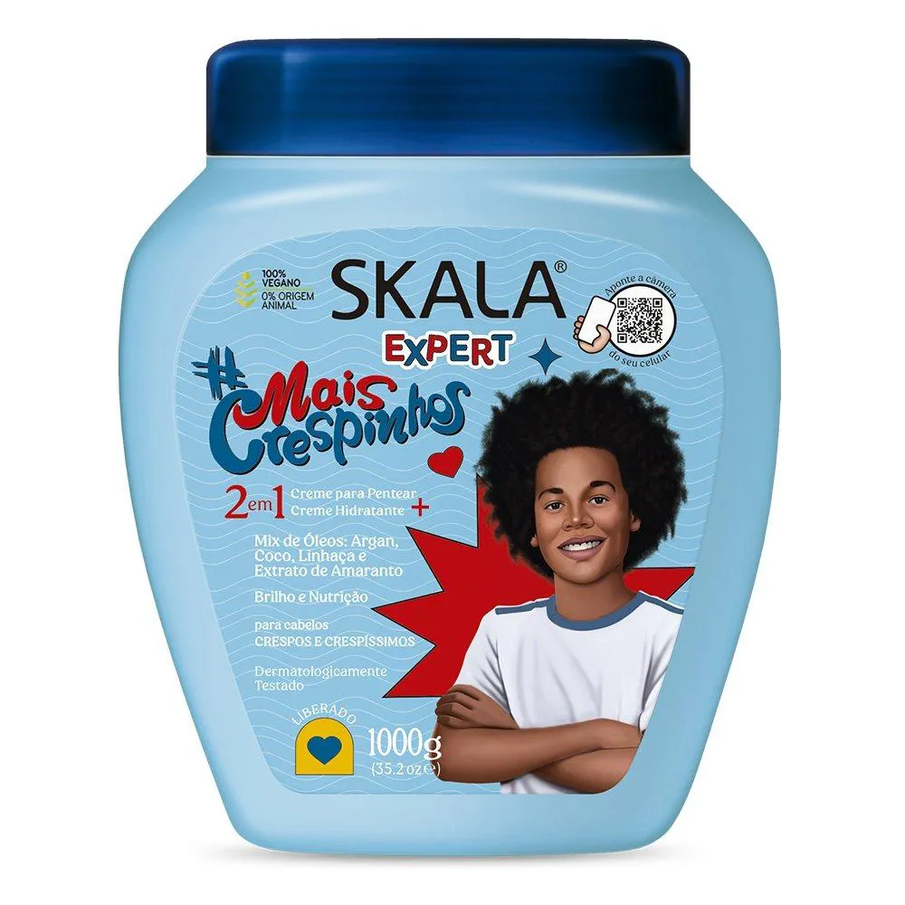 CREME DE TRATAMENTO SKALA MAIS CRESPINHO 1KG