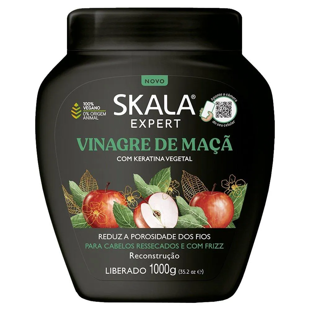 CREME DE TRATAMENTO SKALA VINAGRE DE MAçã 1KG