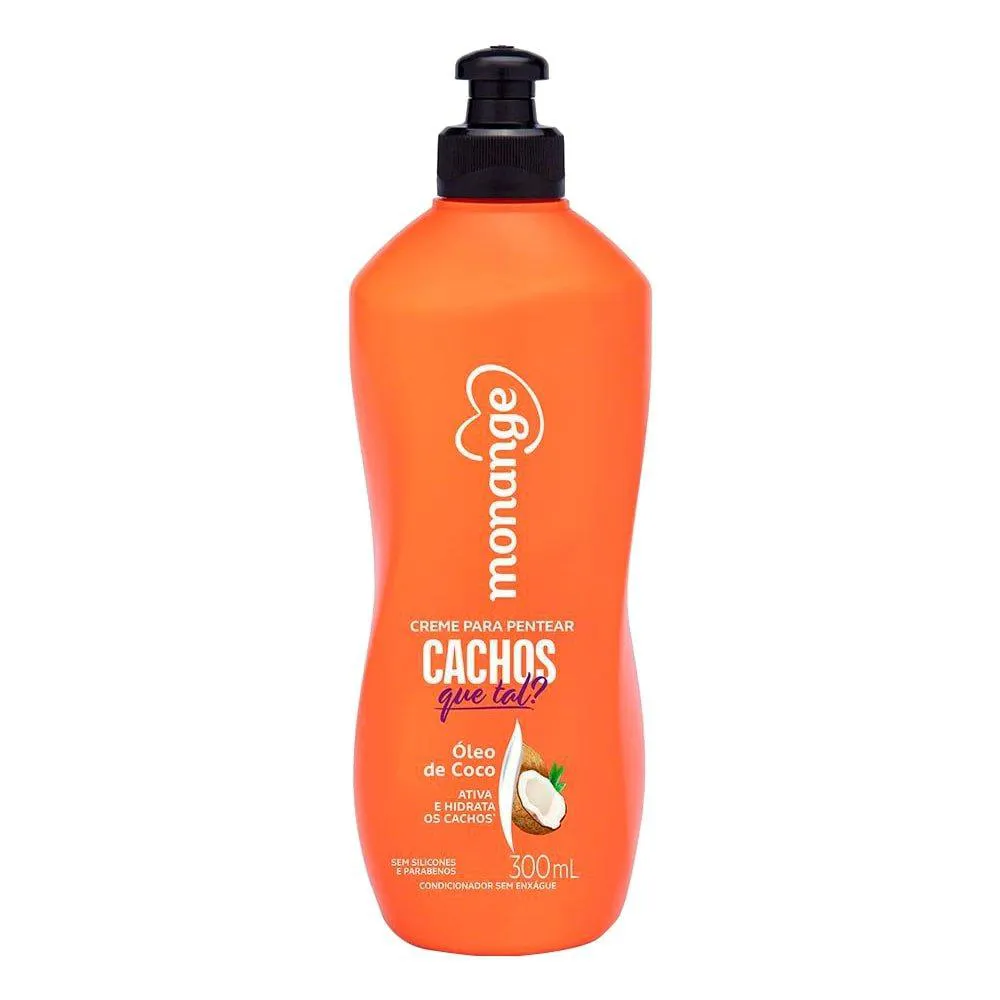 CREME PARA PENTEAR MONANGE CACHOS QUE TAL 300ML
