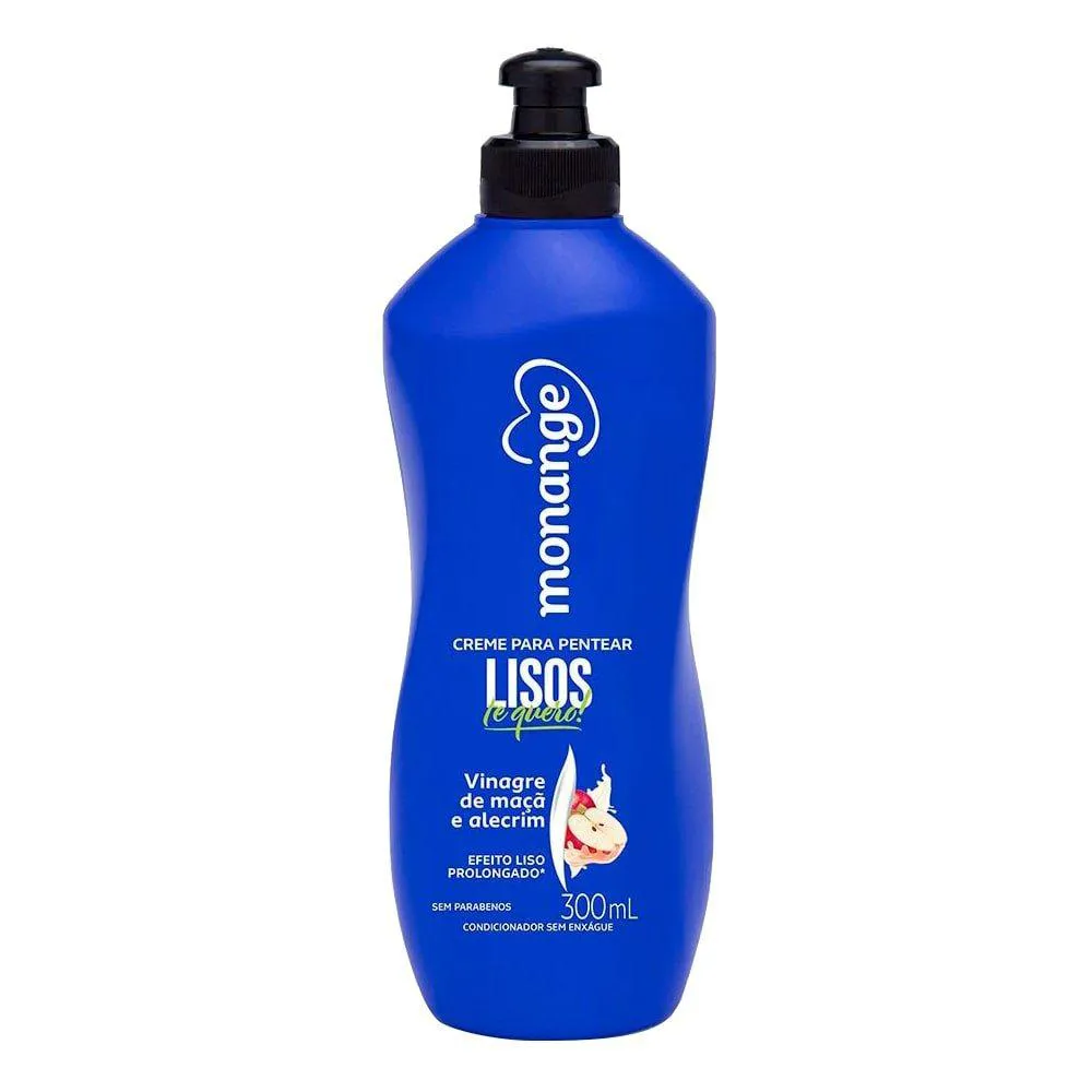CREME PARA PENTEAR MONANGE LISOS TE QUERO 300ML