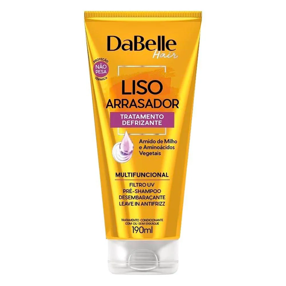 DEFRIZANTE DABELLE CREME TRATAMENTO LISO ARRASADOR 190ML