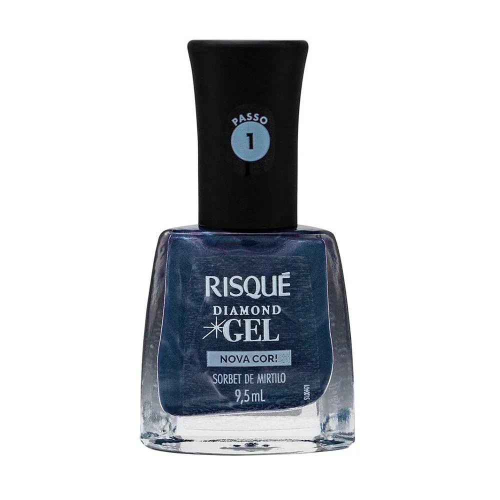 ESMALTE RISQUé CINTILANTE DIAMOND GEL SORBET DE MIRTILO 9,5ML