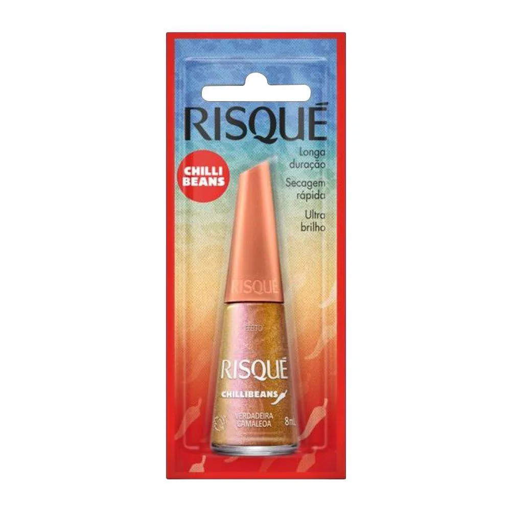 ESMALTE RISQUé EFEITOS VERDADEIRA CAMALEOA BLISTER 8ML