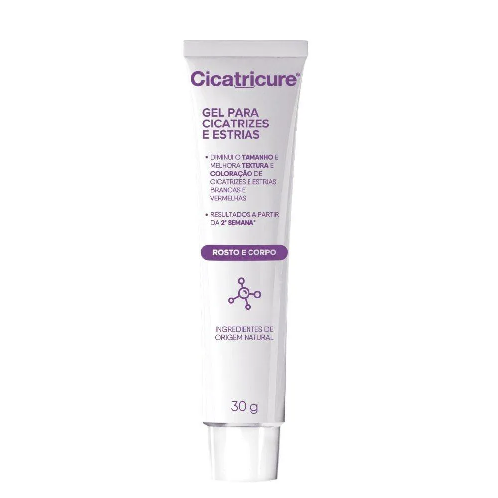 GEL CICATRICURE CICATRIZES E ESTRIAS 30G