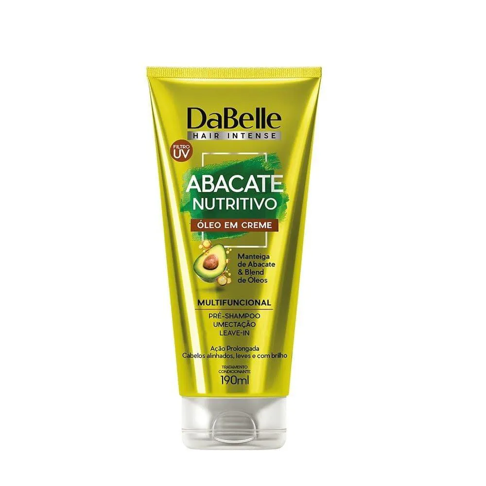 ÓLEO EM CREME DABELLE ABACATE NUTRITIVO 190ML