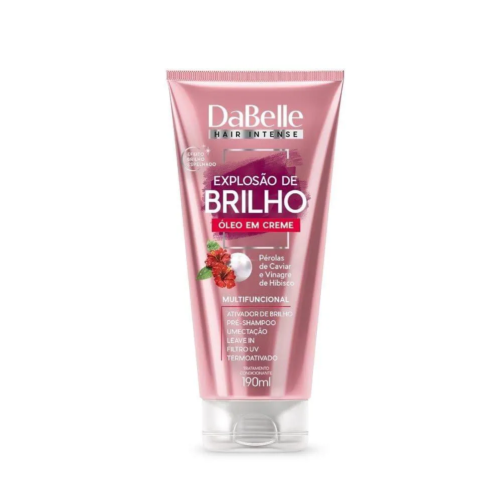 ÓLEO EM CREME DABELLE EXPLOSãO DE BRILHO 190ML