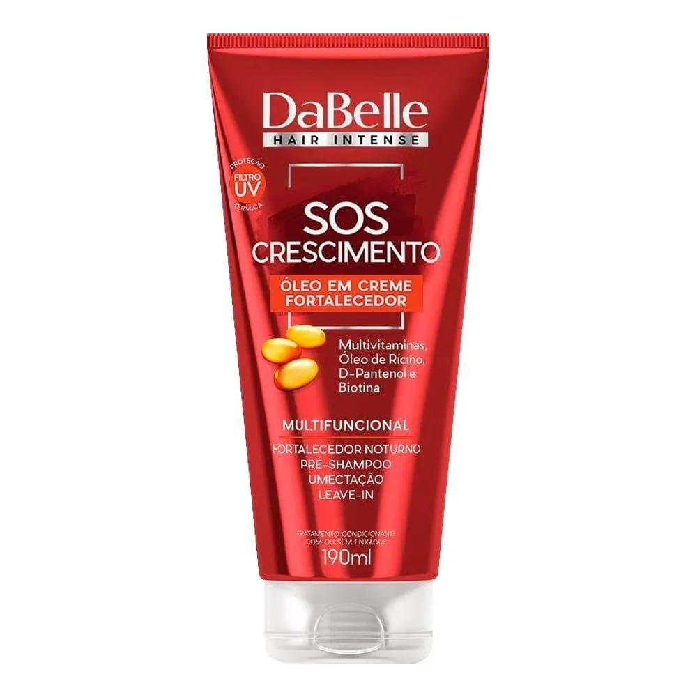 ÓLEO EM CREME DABELLE FORTALECEDOR SOS CRESCIMENTO 190ML