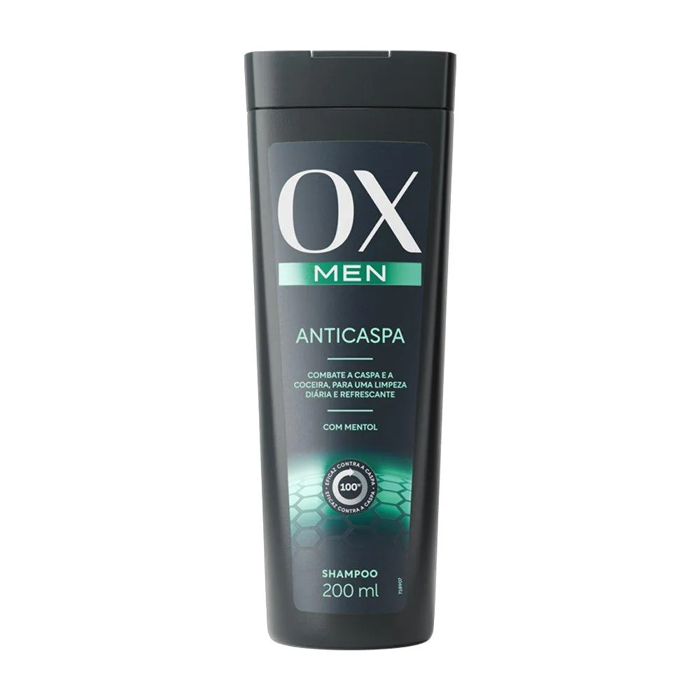 SHAMPOO OX MEN ANTICASPA 200ML
