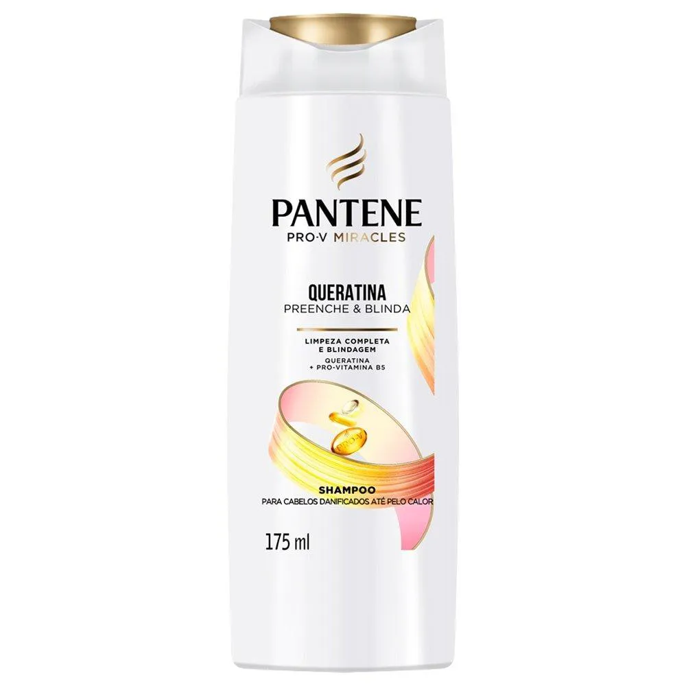 SHAMPOO PANTENE QUERATINA 175ML