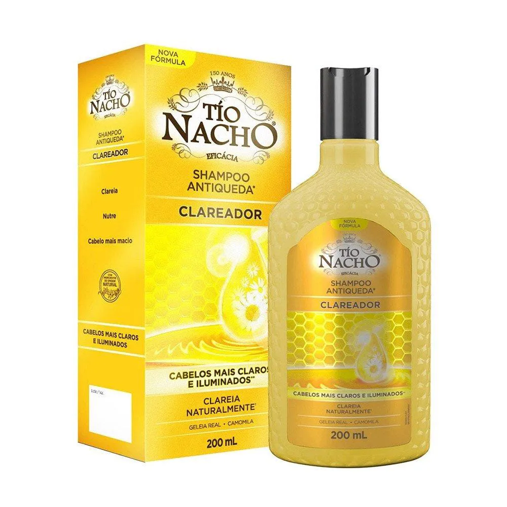 SHAMPOO TIO NACHO CLAREADOR 200ML