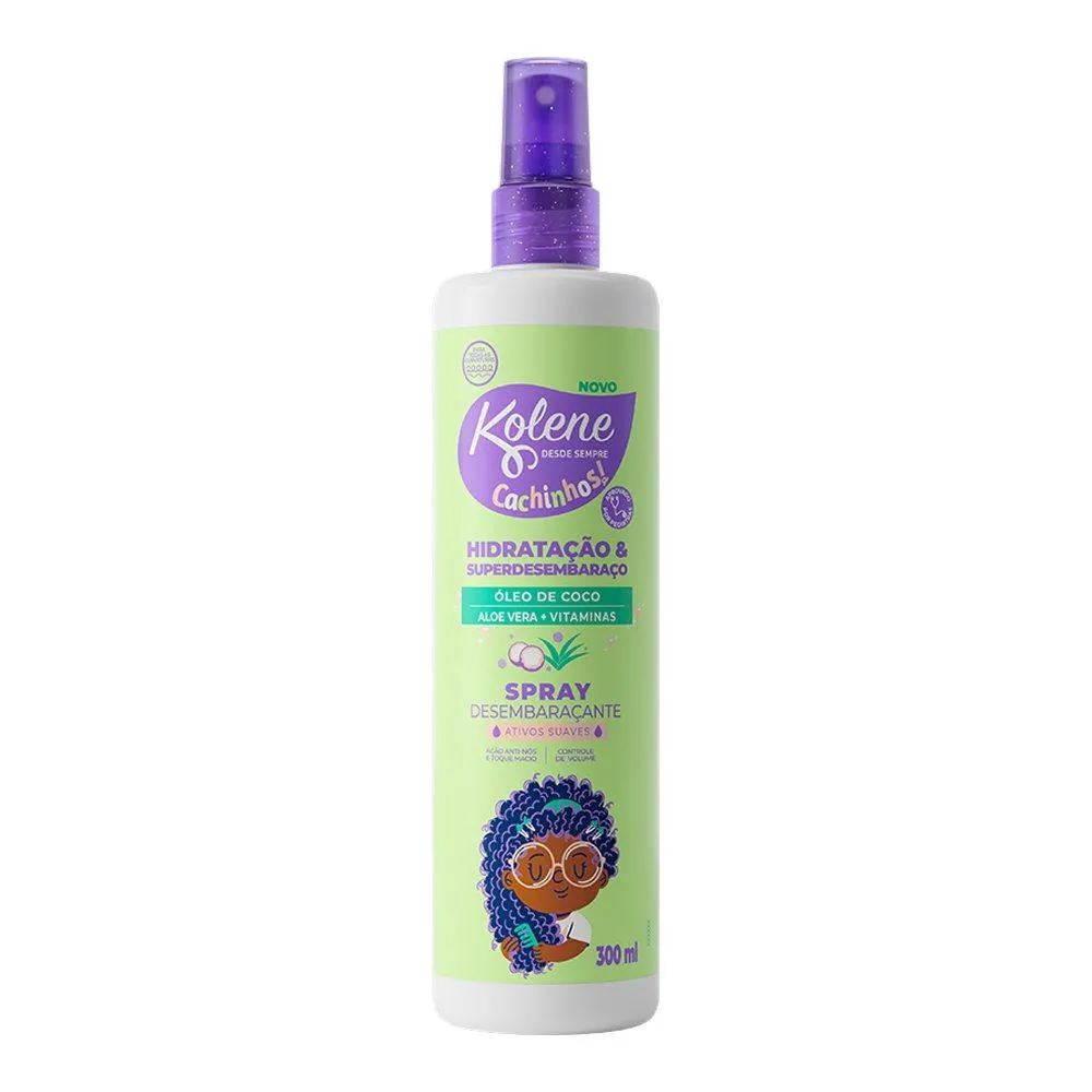 SPRAY MODELADOR KOLENE DESEMBARAçANTE CACHINHOS 300ML