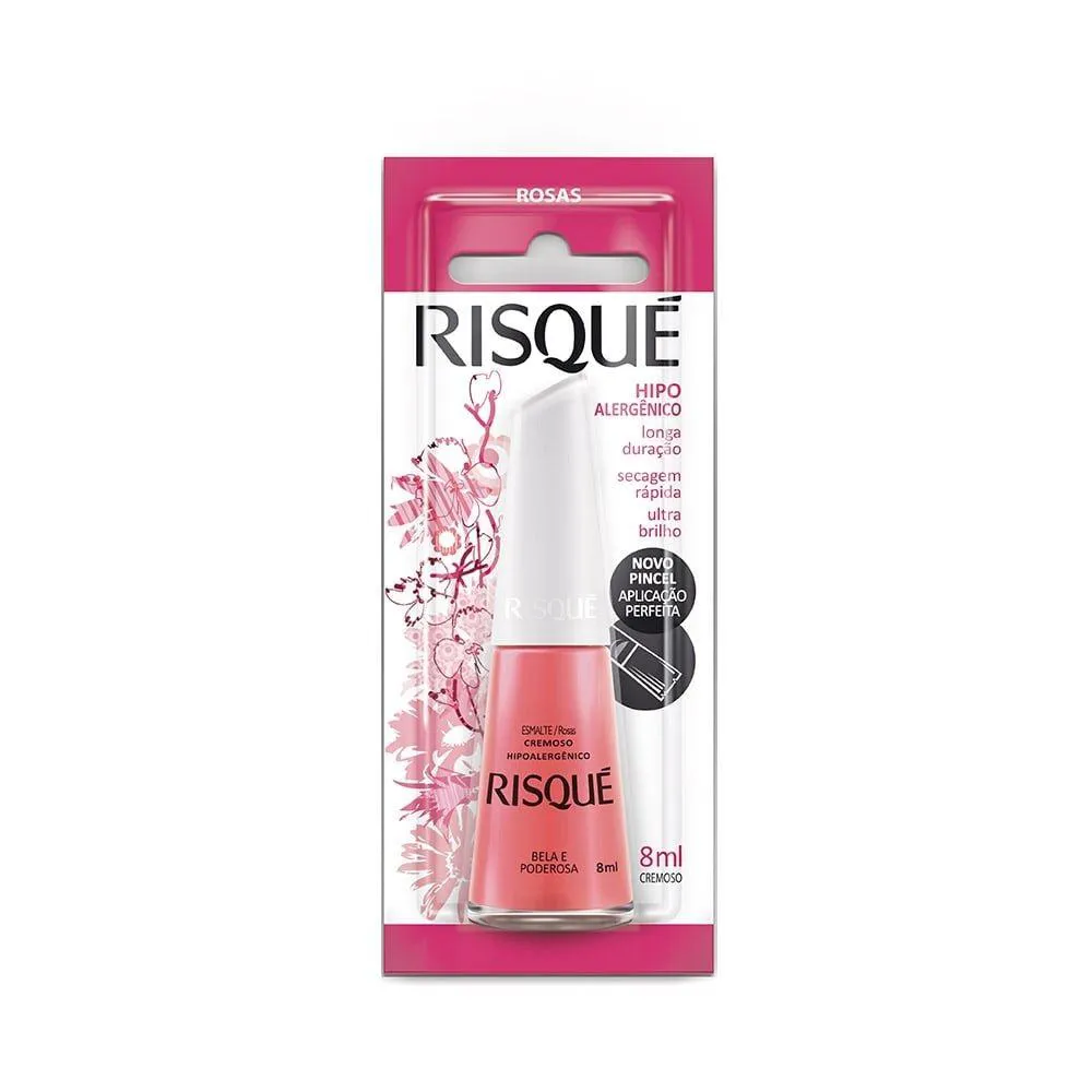 ESMALTE CREMOSO BELA E PODEROSA 8ML - RISQUé