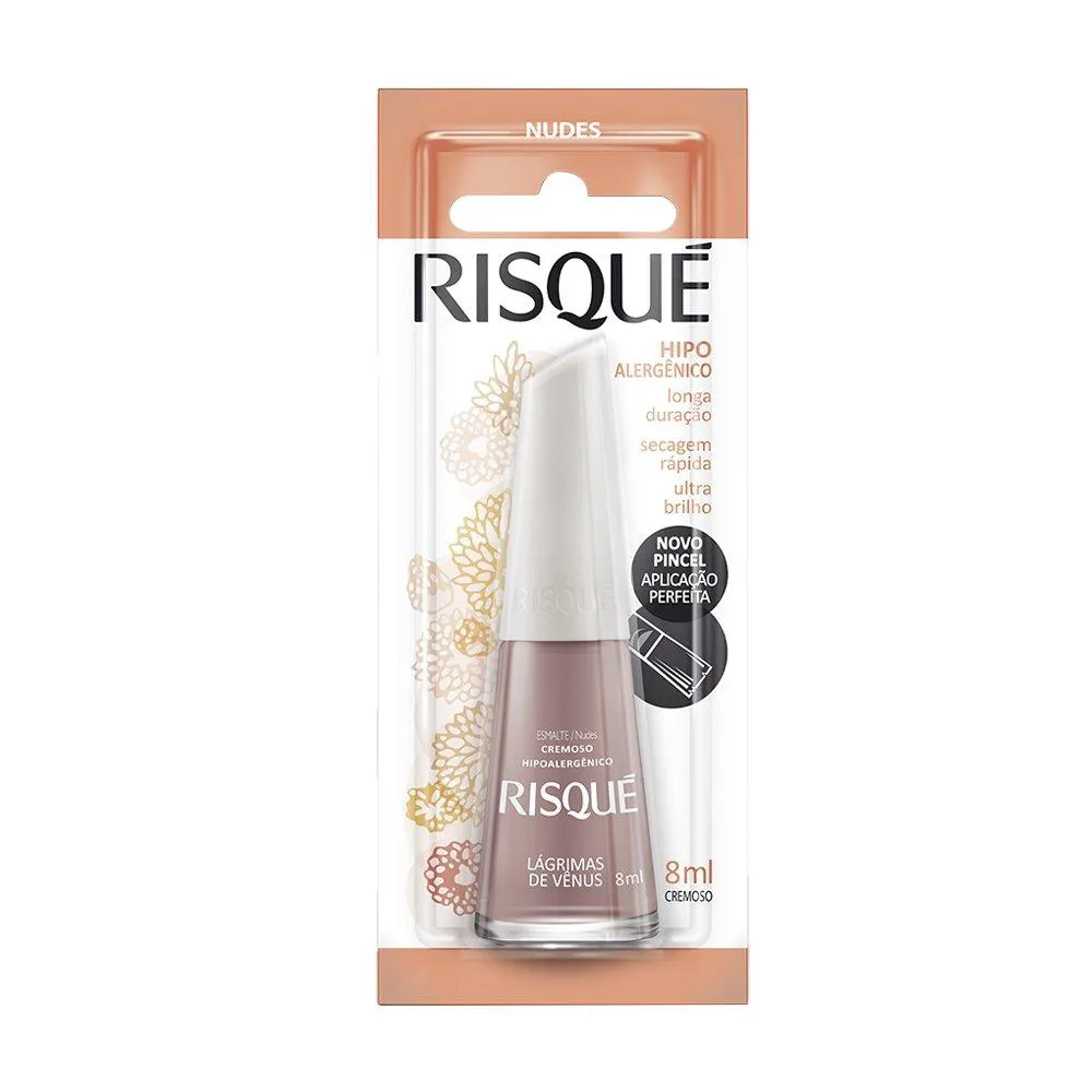 ESMALTE CREMOSO LáGRIMAS DE VêNUS 8ML - RISQUé