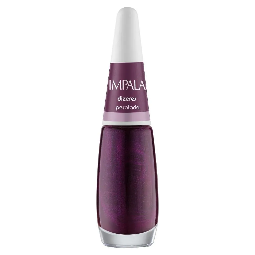 ESMALTE IMPALA A COR DA MODA PEROLADO DIZERES BLISTER 7,5ML