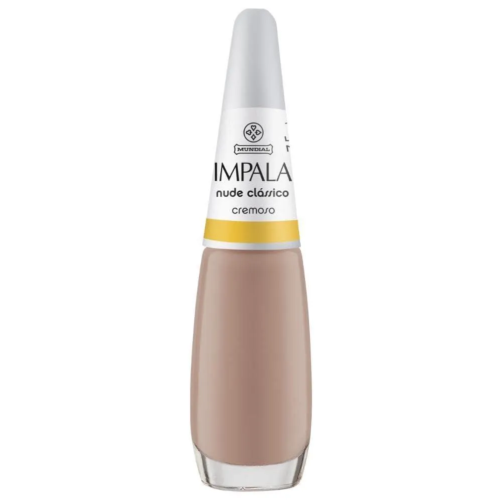 ESMALTE IMPALA CREMOSO NUDE CLáSSICO 7,5ML