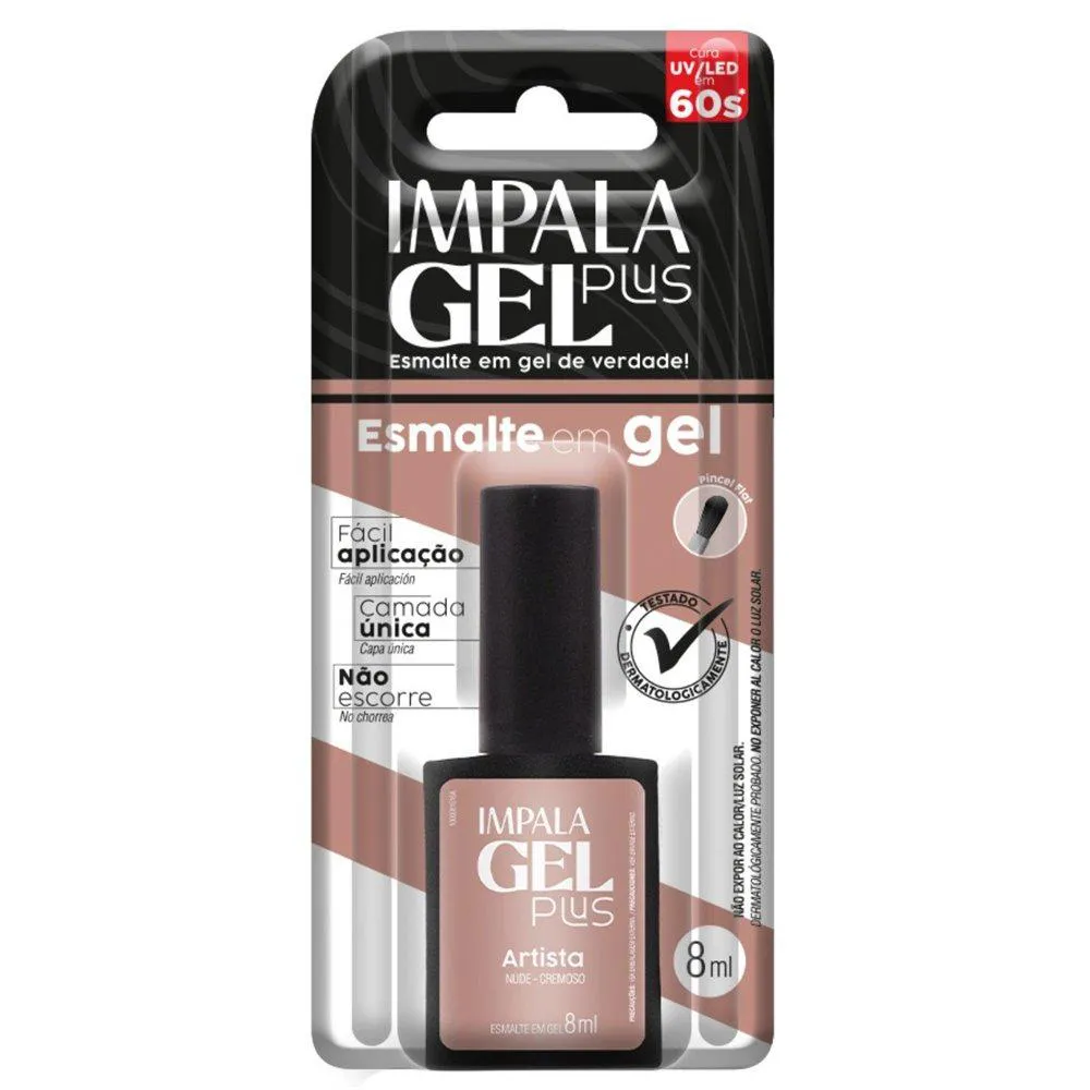 ESMALTE IMPALA GEL PLUS CREMOSO ARTISTA BLISTER 8ML