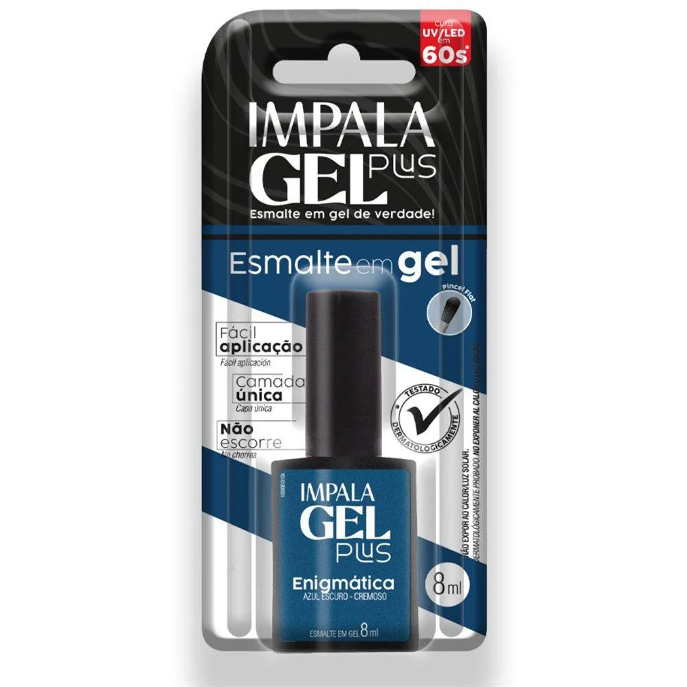 ESMALTE IMPALA GEL PLUS CREMOSO ENIGMáTICA BLISTER 8ML