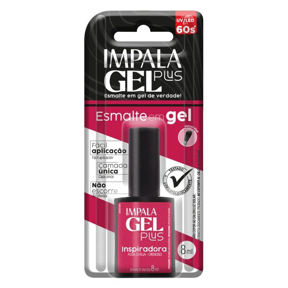 ESMALTE IMPALA GEL PLUS CREMOSO INSPIRADORA BLISTER 8ML