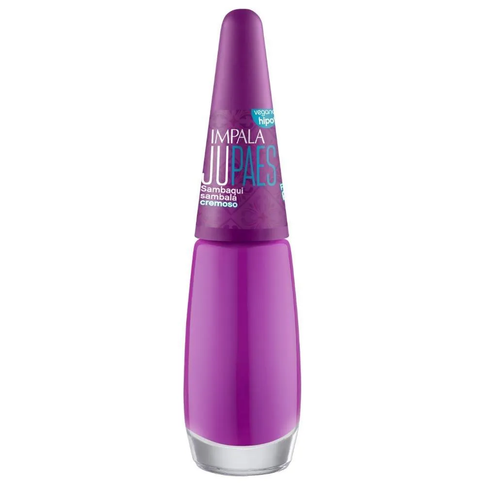 ESMALTE IMPALA JU PAES CREMOSO SAMBAQUI SAMBALA BLISTER 7,5ML