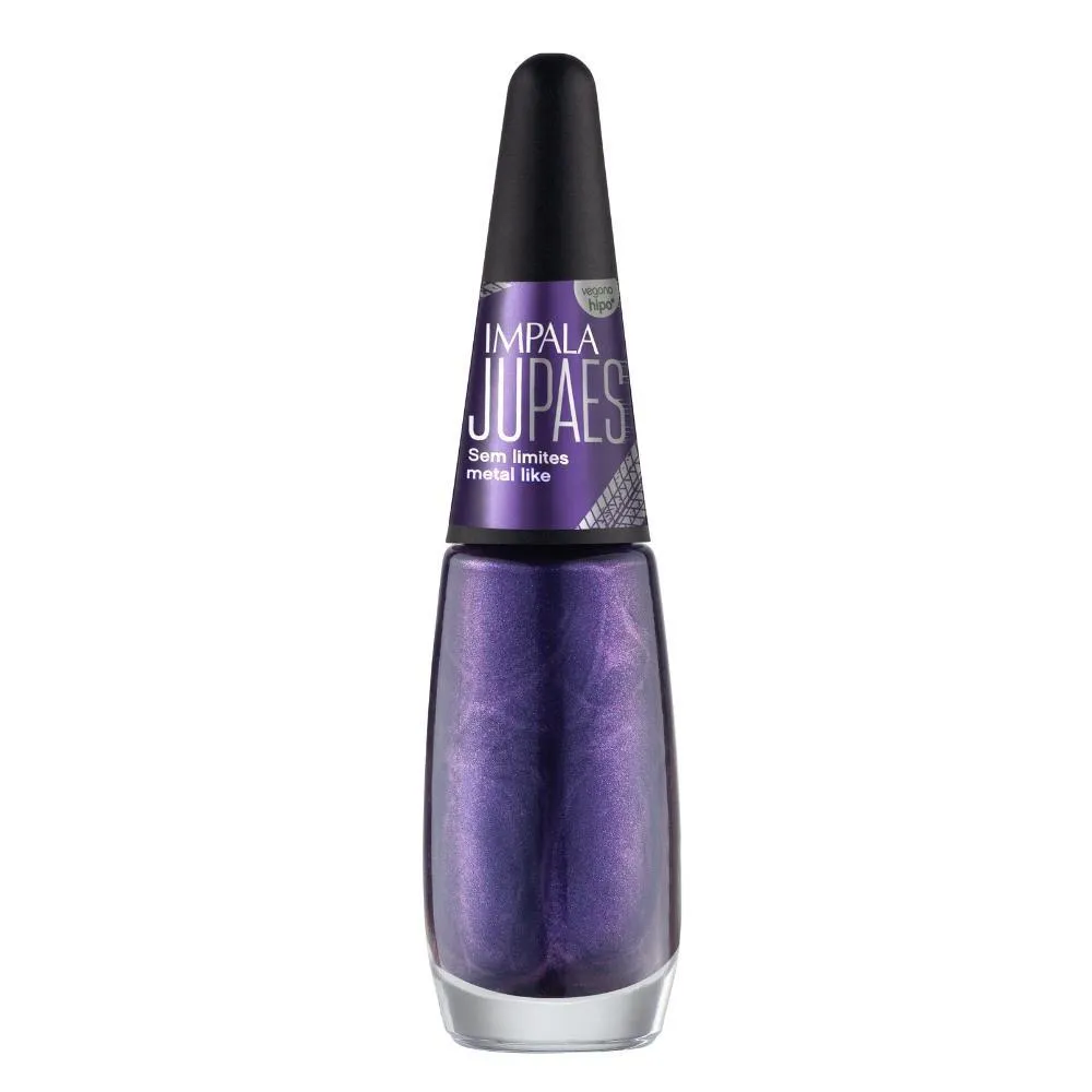 ESMALTE IMPALA JU PAES METáLICO SEM LIMITES BLISTER 7,5ML