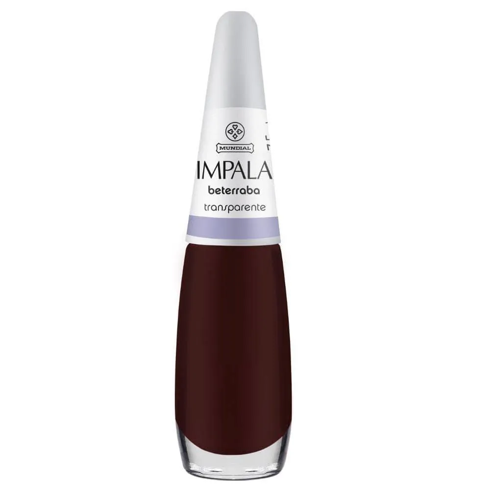 ESMALTE IMPALA TRANSPARENTE BETERRABA 7,5ML