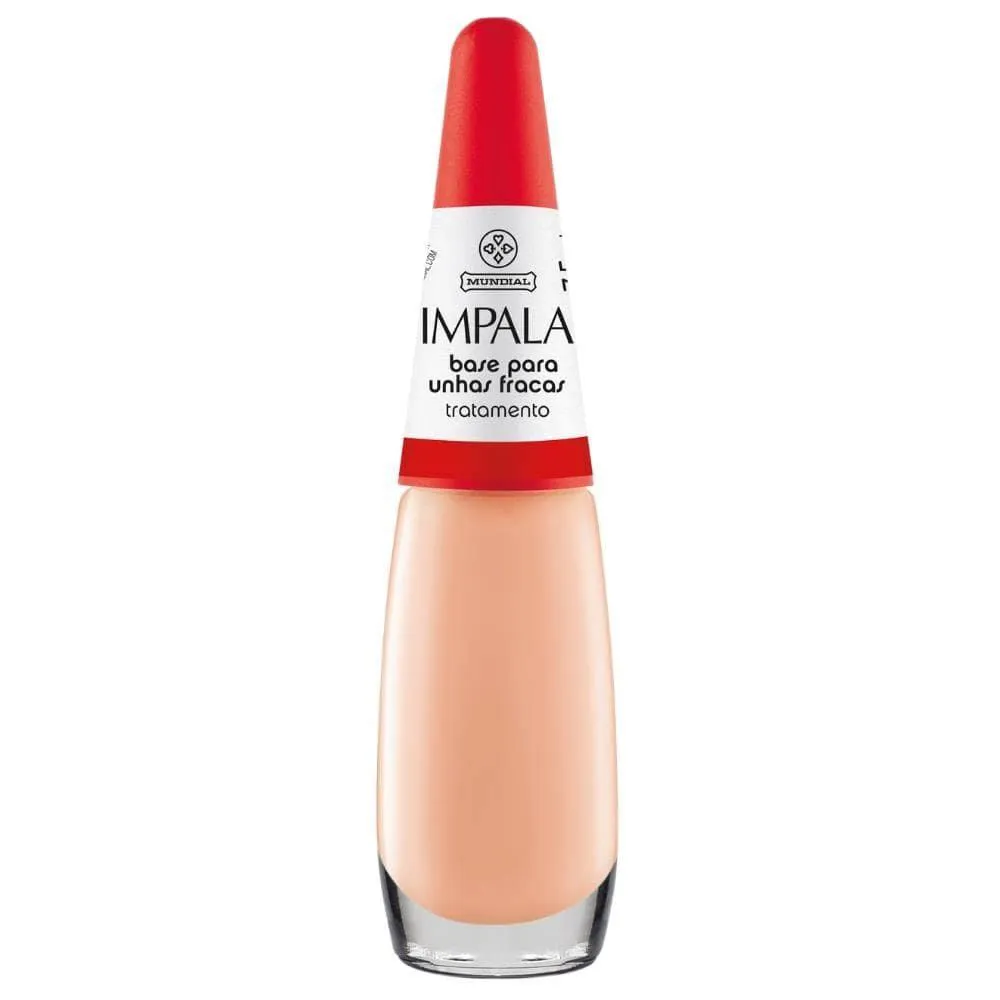 ESMALTE IMPALA TRATAMENTO BASE PARA UNHAS FRACAS 7,5ML