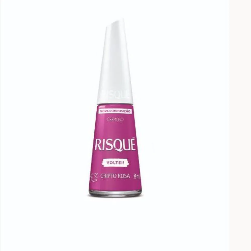 ESMALTE RISQUé CREMOSO CRIPTO ROSA 8ML