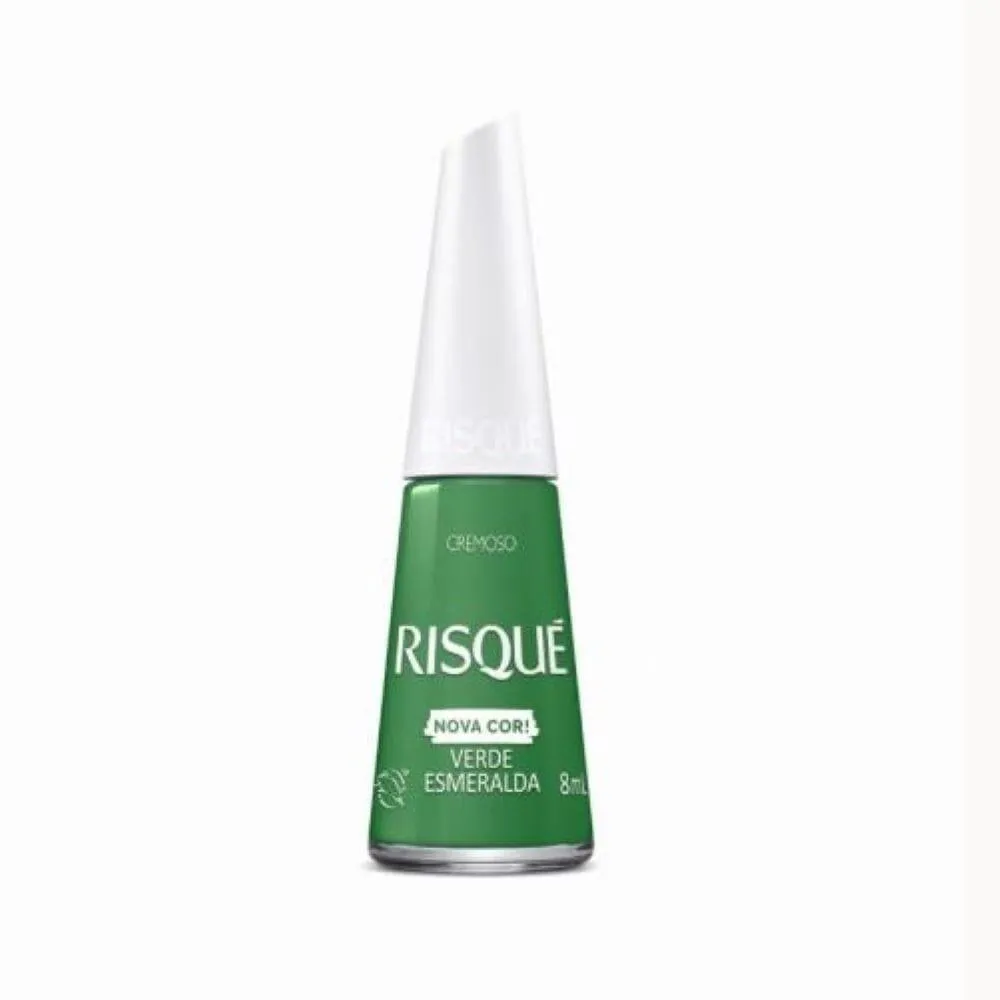 ESMALTE RISQUé CREMOSO VERDE ESMERALDA 8ML
