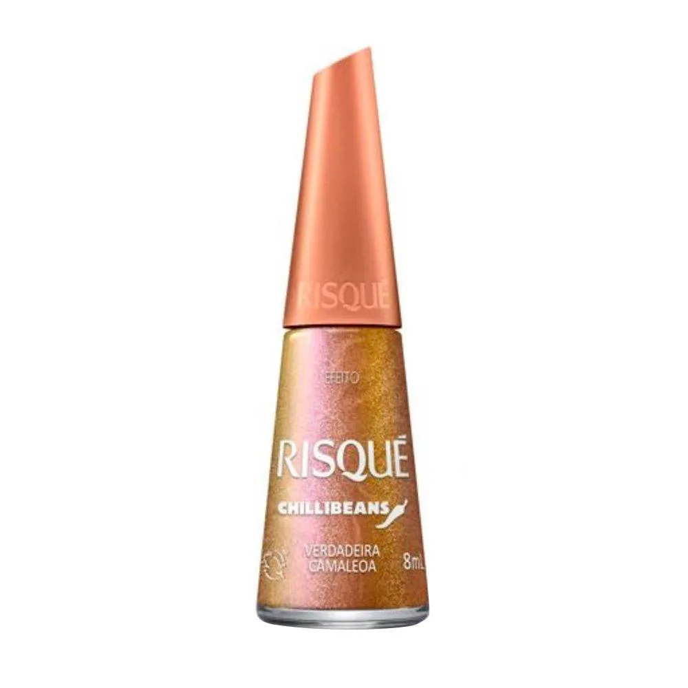 ESMALTE RISQUé EFEITOS VERDADEIRA CAMALEOA COMERCIAL AVULSO 8ML