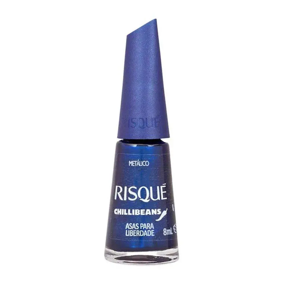 ESMALTE RISQUé METáLICO ASAS PARA A LIBERDADE AVULSO 8ML