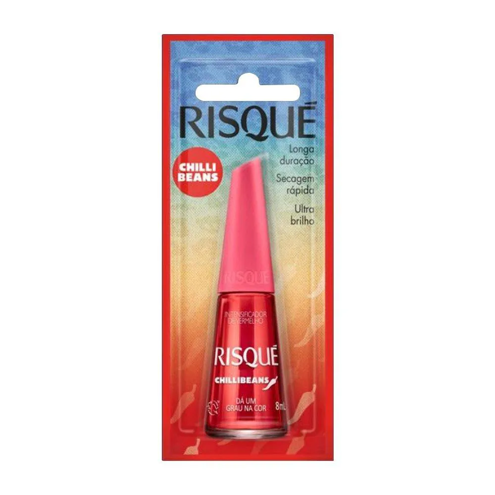 ESMALTE RISQUé INTENSIFICADOR Dá UM GRAU NA COR BLISTER 8ML