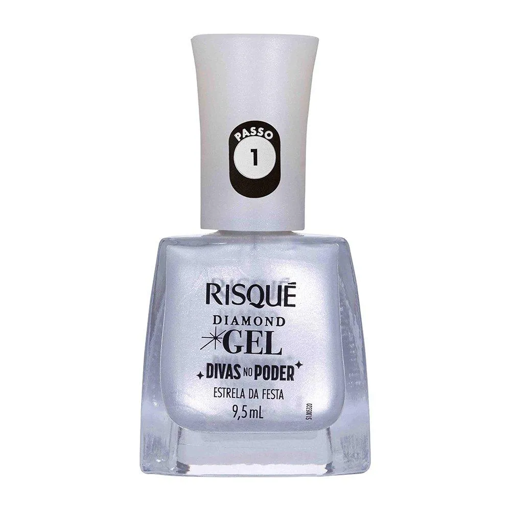 ESMALTE RISQUé METALIZADO DGEL ESTRELA DA FESTA COMERCIAL 9,5ML