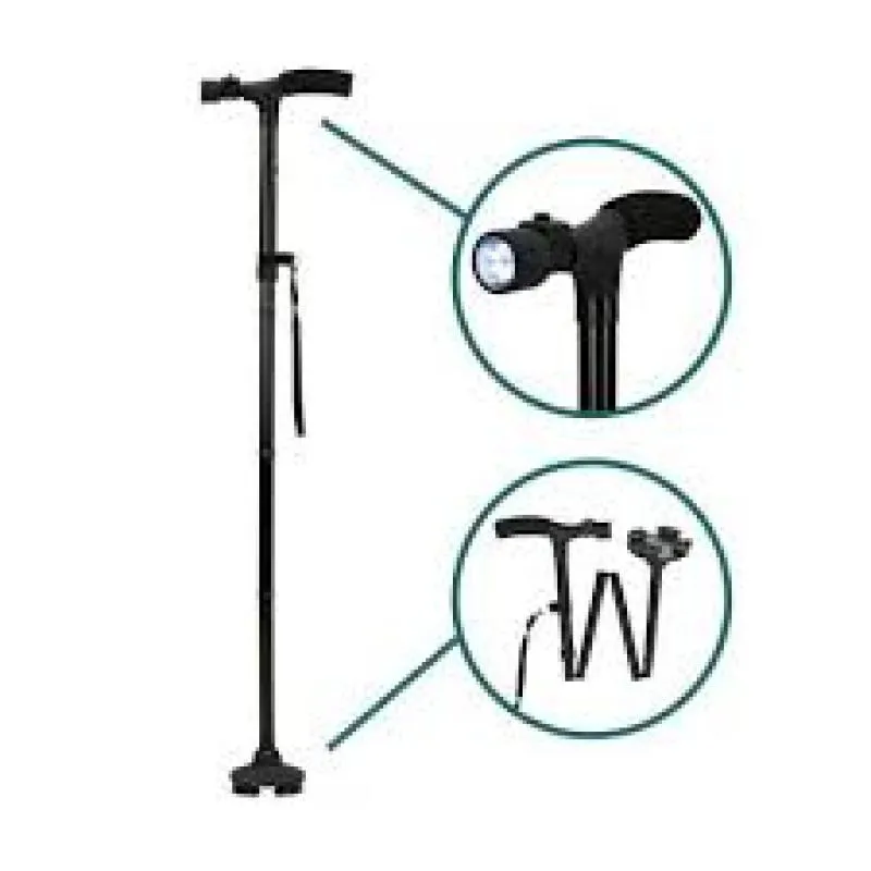 SUPERMEDY - BENGALA CAMINHADA C/LUZ DE LED