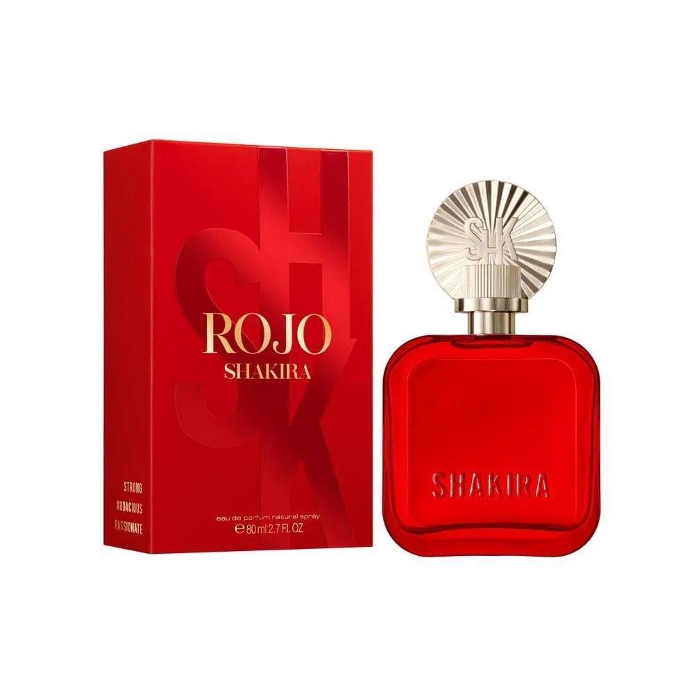 SHAKIRA ROJO FEMININO EAU DE PARFUM 80 ML