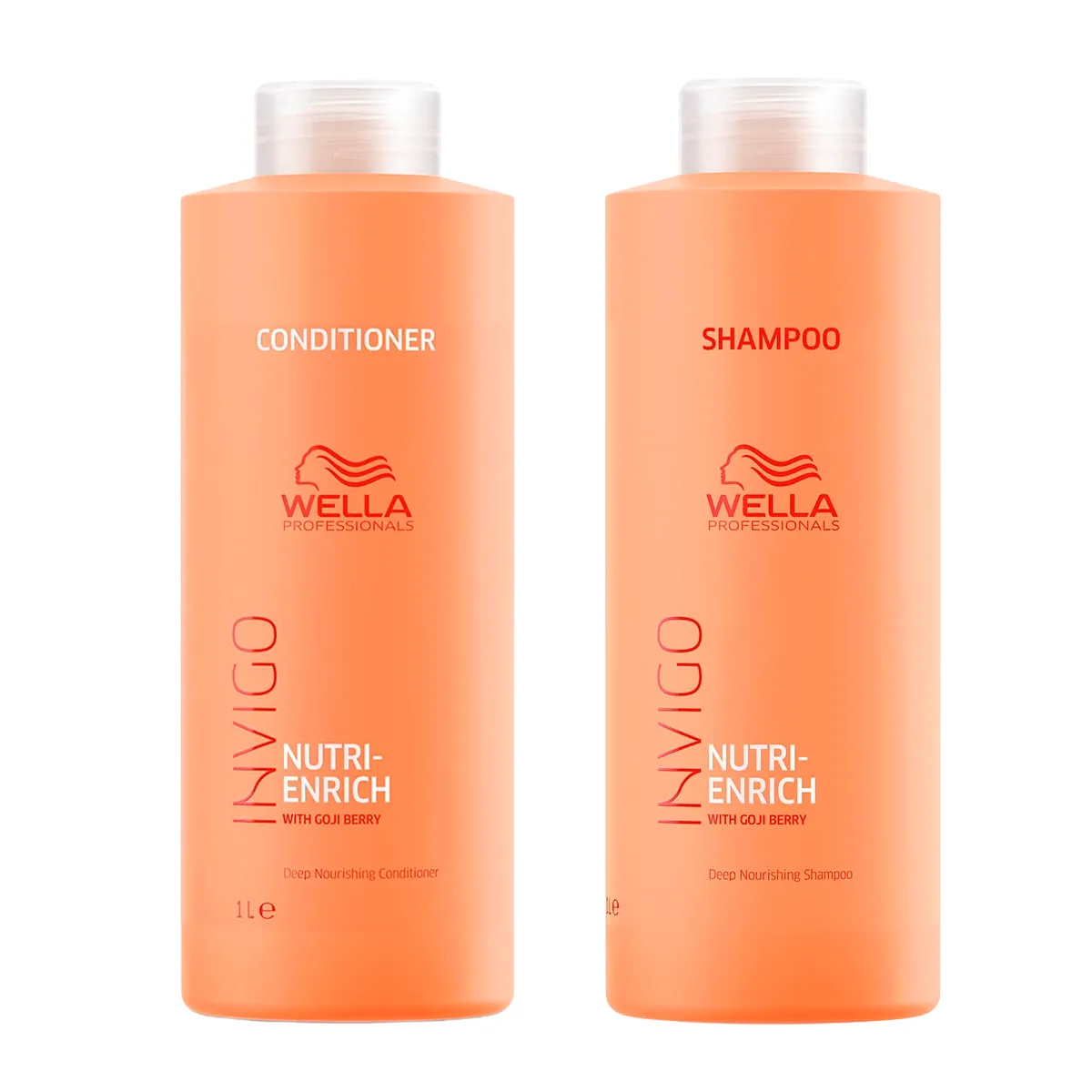 Kit Wella Professionals Invigo Nutri-Enrich Goji Berry Shampoo 1L + Condicionador 1L