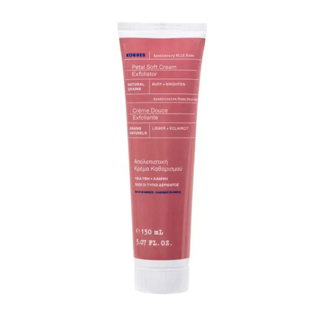 KORRES APOTHECARY WILD ROSE PETAL SOFT - CREME FACIAL UNIFORMIZADOR 150ML