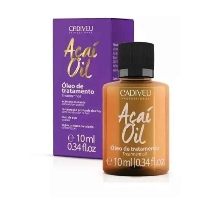 ÓLEO DE TRATAMENTO AçAI OIL 10ML - CADIVEU